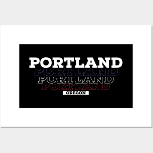 Portland Oregon USA Vintage Posters and Art